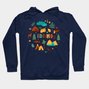 Idaho print Hoodie